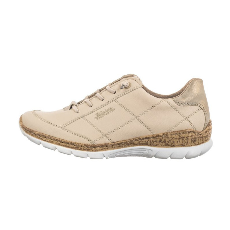 Rieker Beżowe N4268-60 Beige (RI156-a) kingad