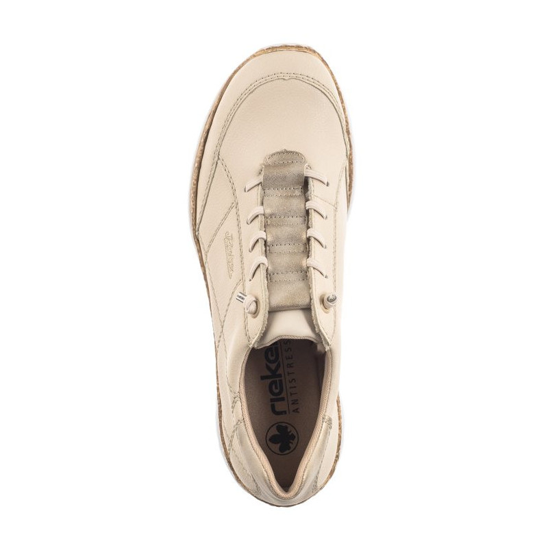 Rieker Beżowe N4268-60 Beige (RI156-a) kingad