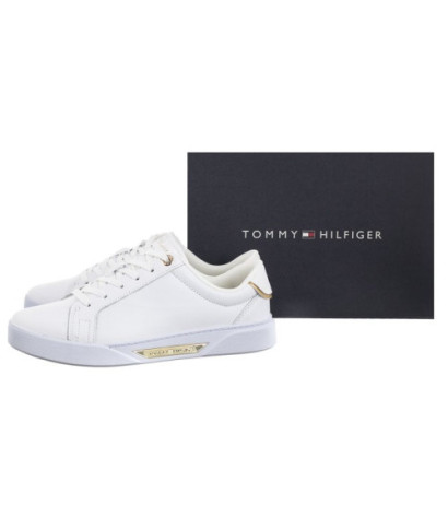 Tommy Hilfiger Chic Hw Court Sneaker White FW0FW07813 YBS (TH1052-a) spordijalatsid