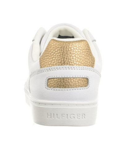 Tommy Hilfiger Essential Cupsole Sneaker White/Gold FW0FW07908 0K6 (TH1056-a) spordijalatsid