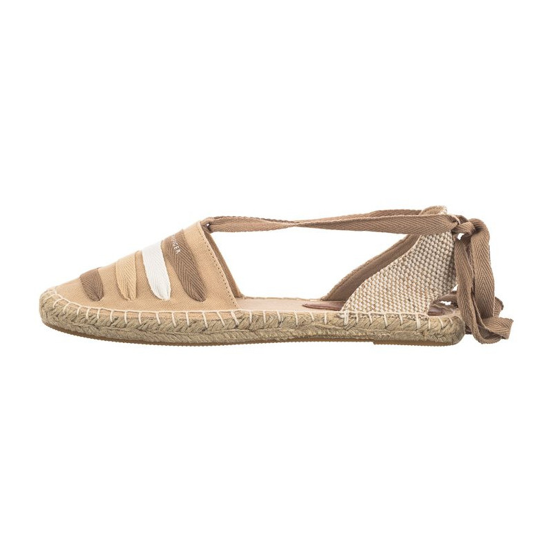 Tommy Hilfiger Flat Espadrille T3A7-33280-0890 500 Beige (TH1076-a)