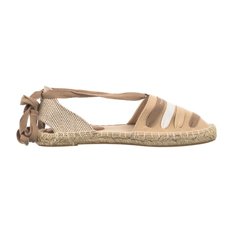 Tommy Hilfiger Flat Espadrille T3A7-33280-0890 500 Beige (TH1076-a)