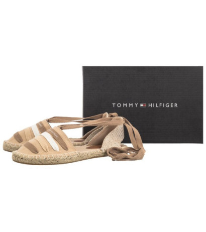 Tommy Hilfiger Flat Espadrille T3A7-33280-0890 500 Beige (TH1076-a)