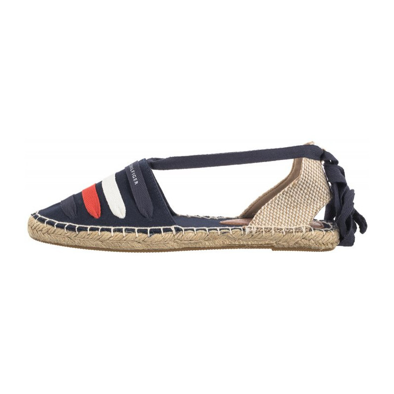 Tommy Hilfiger Flat Espadrille T3A7-33280-0890 800 Blue (TH1076-b)