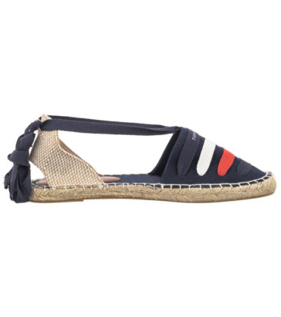 Tommy Hilfiger Flat Espadrille T3A7-33280-0890 800 Blue (TH1076-b)