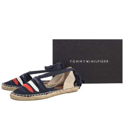 Tommy Hilfiger Flat Espadrille T3A7-33280-0890 800 Blue (TH1076-b)