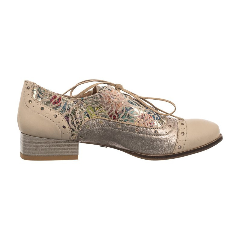 Maciejka Beżowe+Złote 06408-04/00-5 (MA1181-a) kingad