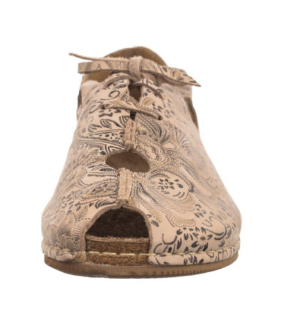 Maciejka Beżowe/Złote 06431-02/00-6 (MA1178-c) sandaalid