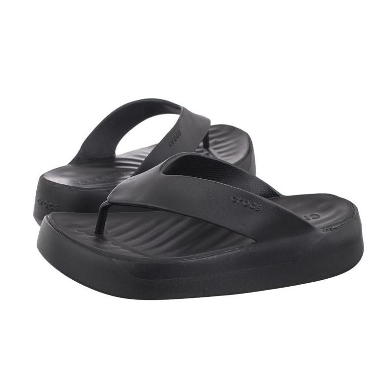 Crocs Getaway Platform Flip Black 209410-001 (CR308-a) kingad