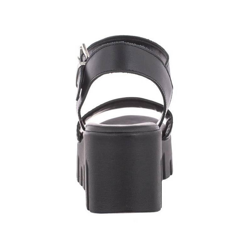 Tamaris Czarne 1-28712-42 003 Black Leather (TM481-a) kingad