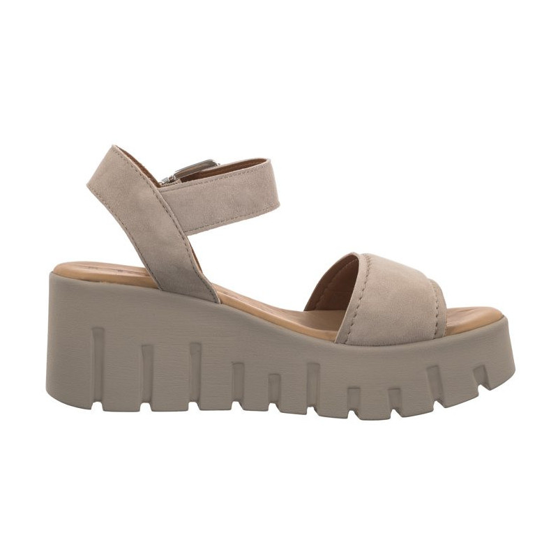 Tamaris Beżowe 1-28712-42 378 Taupe Suede (TM481-b) kingad