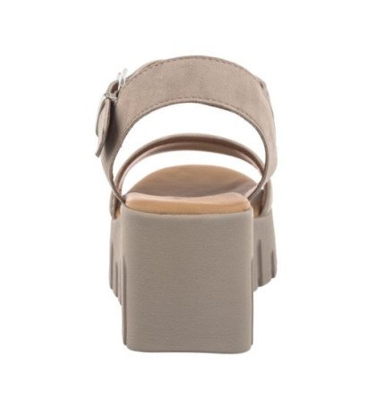 Tamaris Beżowe 1-28712-42 378 Taupe Suede (TM481-b) kingad