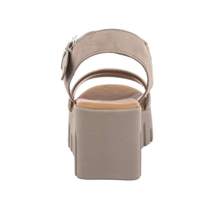 Tamaris Beżowe 1-28712-42 378 Taupe Suede (TM481-b) kingad