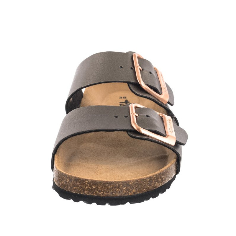 Tamaris Brązowe 1-27503-42 214 Anthracite (TM483-b) Naiste kingad/klappide klapid