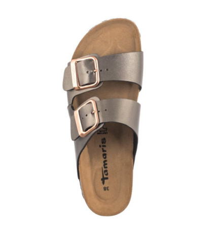 Tamaris Brązowe 1-27503-42 214 Anthracite (TM483-b) Naiste kingad/klappide klapid