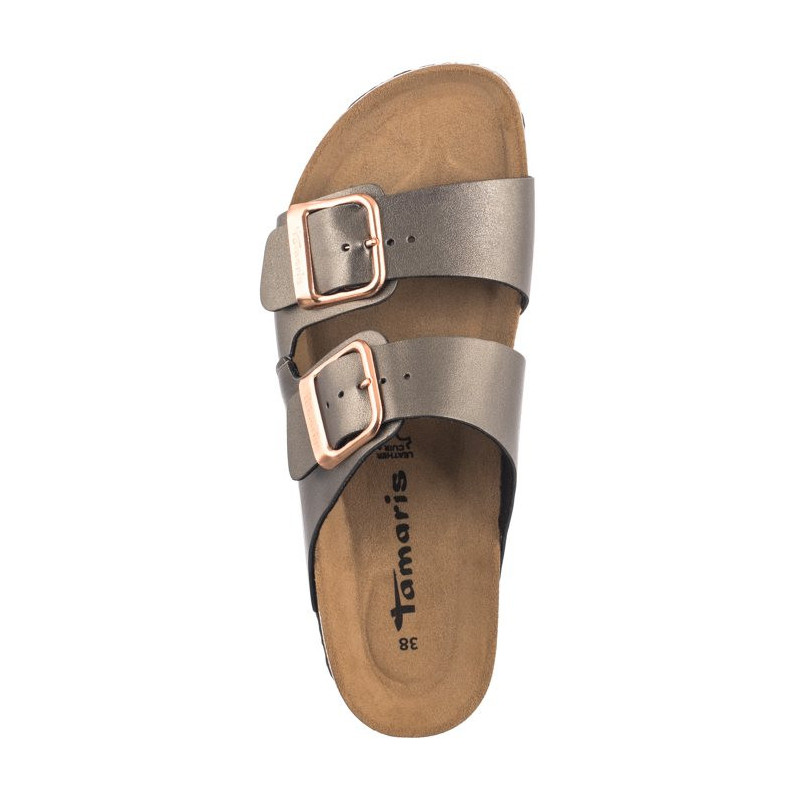 Tamaris Brązowe 1-27503-42 214 Anthracite (TM483-b) Naiste kingad/klappide klapid