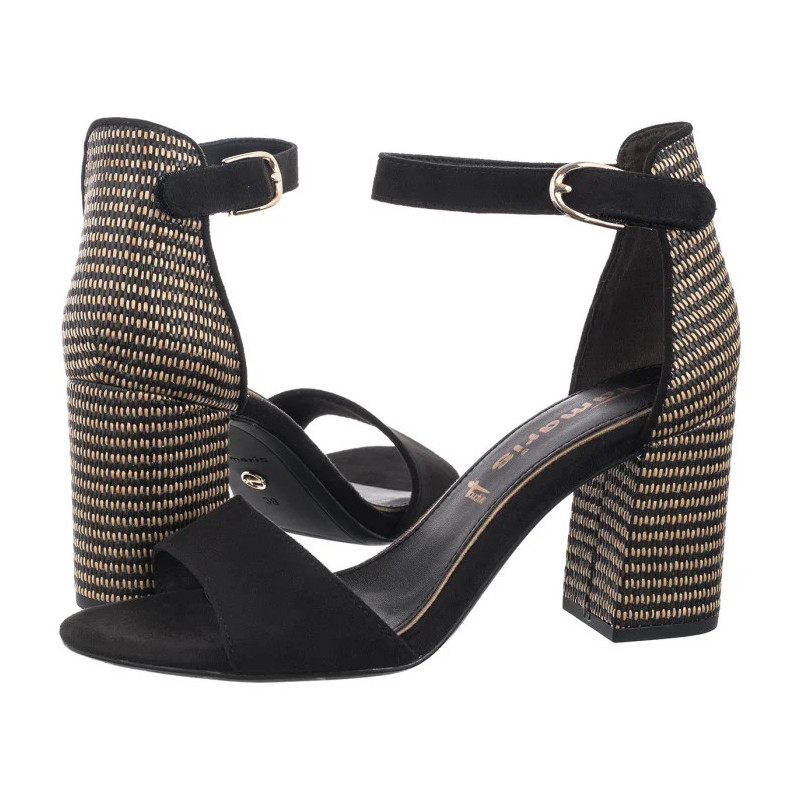 Tamaris Czarne 1-28356-42 0C8 Black Comb (TM482-c) kingad