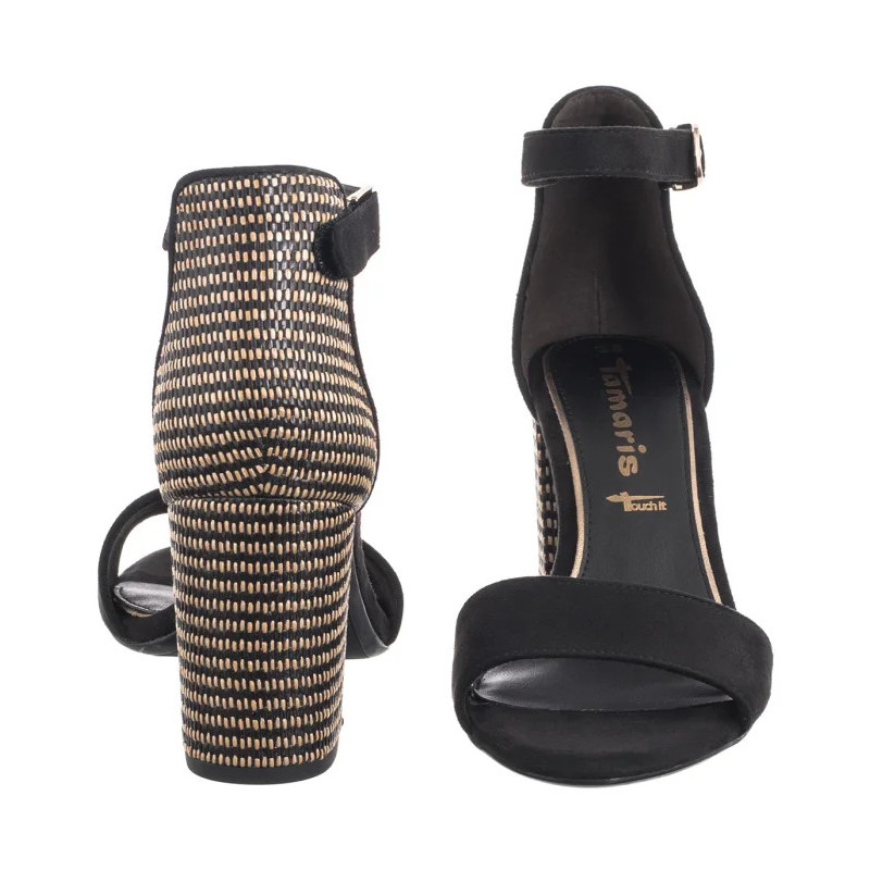 Tamaris Czarne 1-28356-42 0C8 Black Comb (TM482-c) kingad