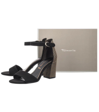 Tamaris Czarne 1-28356-42 0C8 Black Comb (TM482-c) kingad