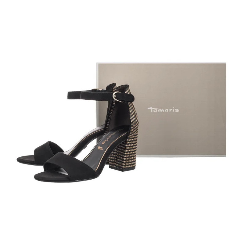 Tamaris Czarne 1-28356-42 0C8 Black Comb (TM482-c) kingad