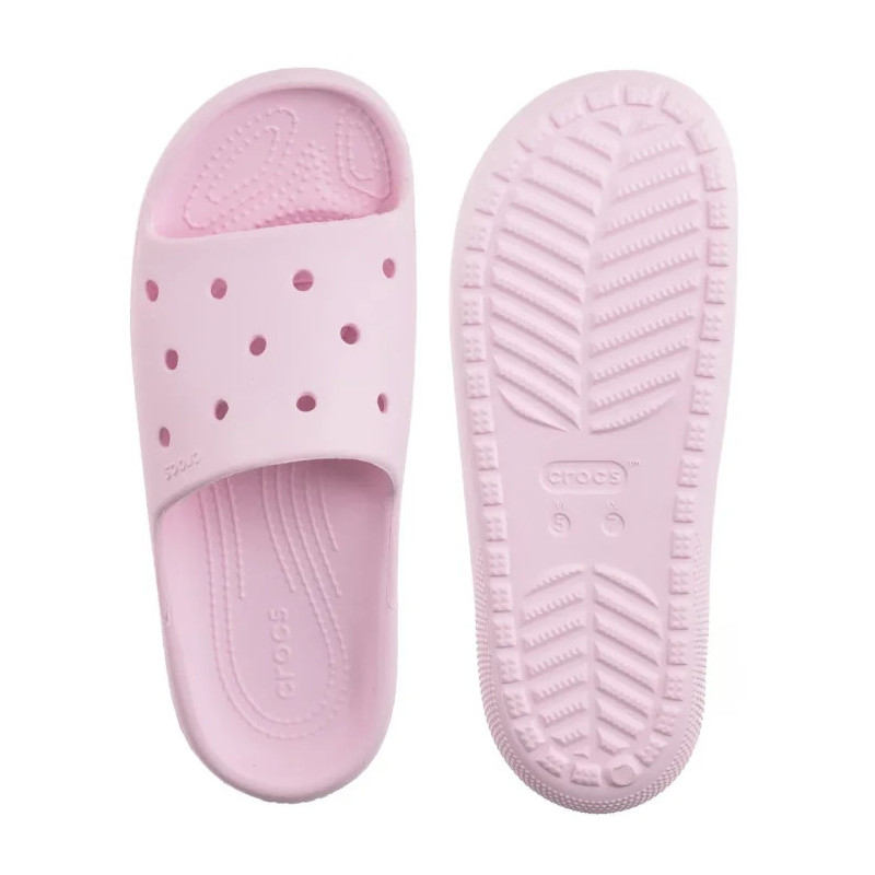 Crocs Classic Slide V2 Pink Milk 209401-6ZW (CR325-c) Naiste kingad/klappide klapid