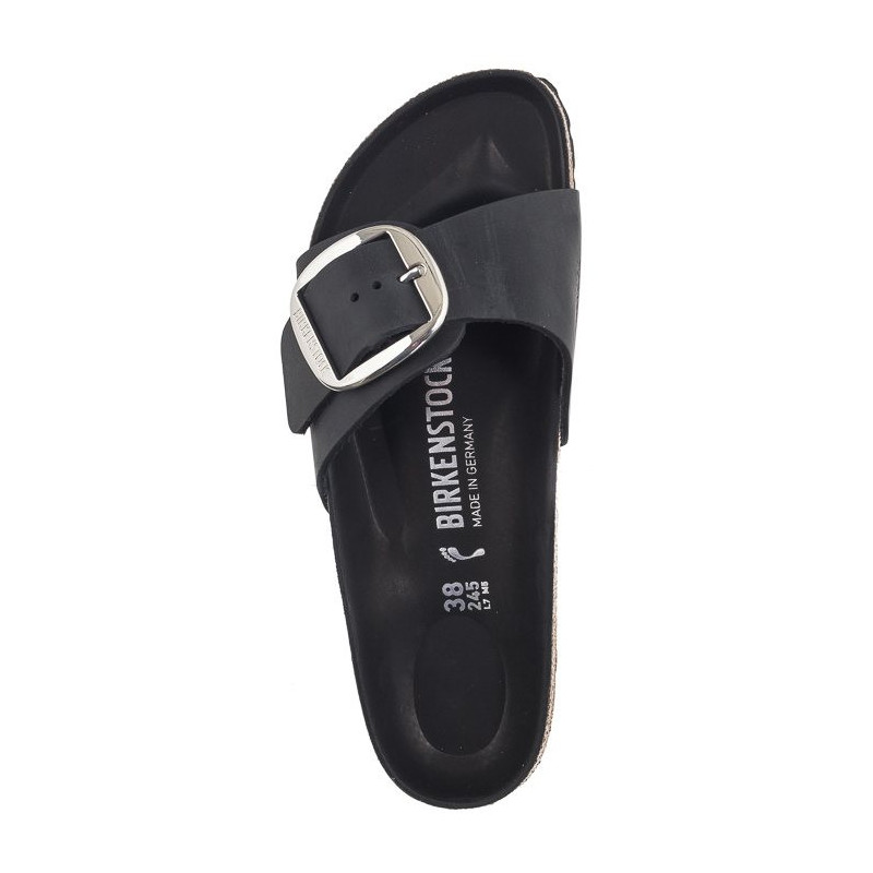 Birkenstock Madrid Big Buckle Black 1006523 (BK248-a) Naiste kingad/klappide klapid