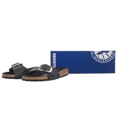 Birkenstock Madrid Big Buckle Black 1006523 (BK248-a) Naiste kingad/klappide klapid