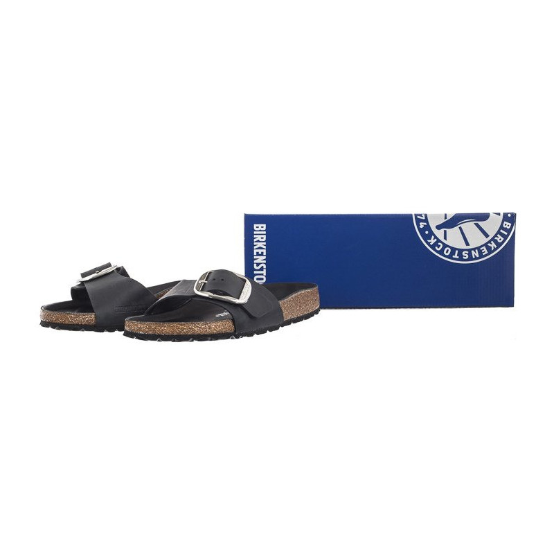 Birkenstock Madrid Big Buckle Black 1006523 (BK248-a) Naiste kingad/klappide klapid