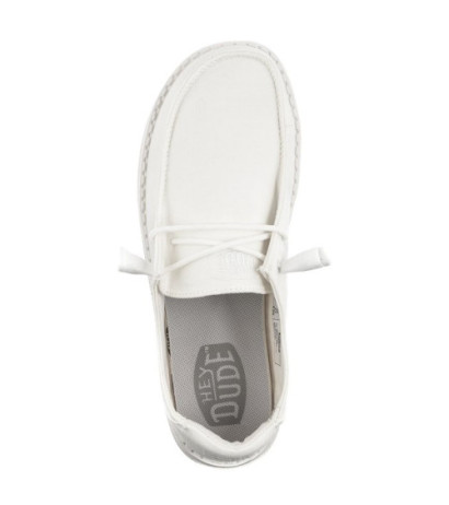 Hey Dude Wendy Slub Canvas White 40063-100 (HY16-a) kingad