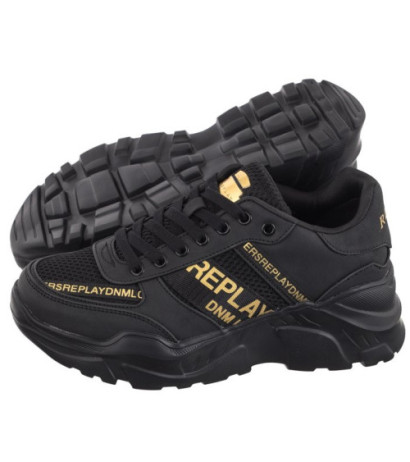 Replay Vanessa Tape GWS7Z.000.C0007S RS7Z0007S 0006 Black/Gold (RP18-a) spordijalatsid