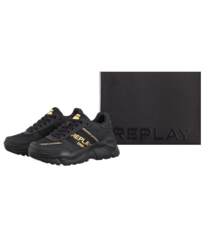 Replay Vanessa Tape GWS7Z.000.C0007S RS7Z0007S 0006 Black/Gold (RP18-a) spordijalatsid