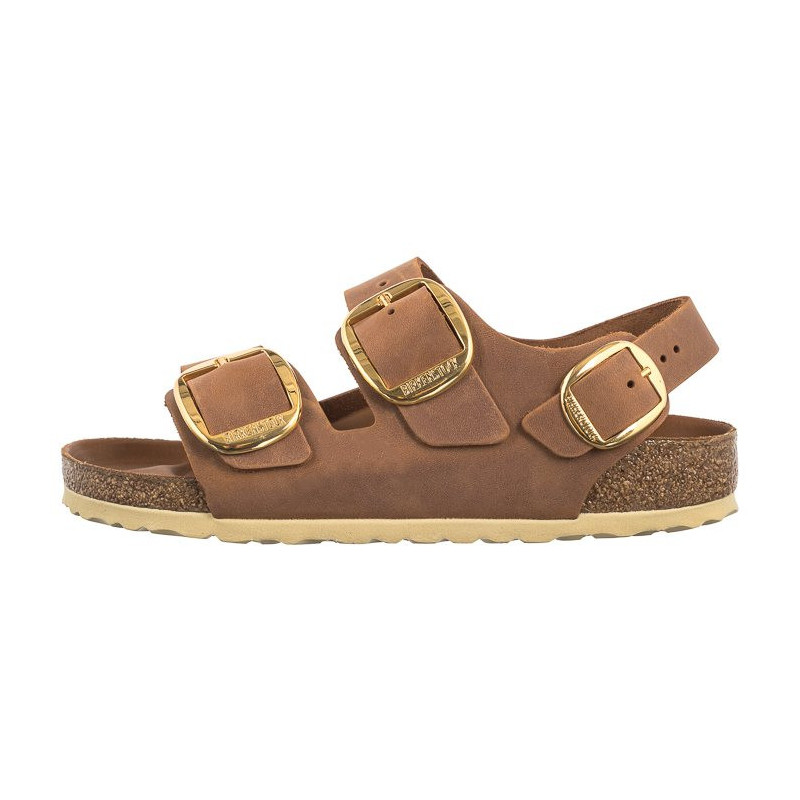 Birkenstock Milano Big Buckle Cognac 1024067 (BK251-b) sandaalid