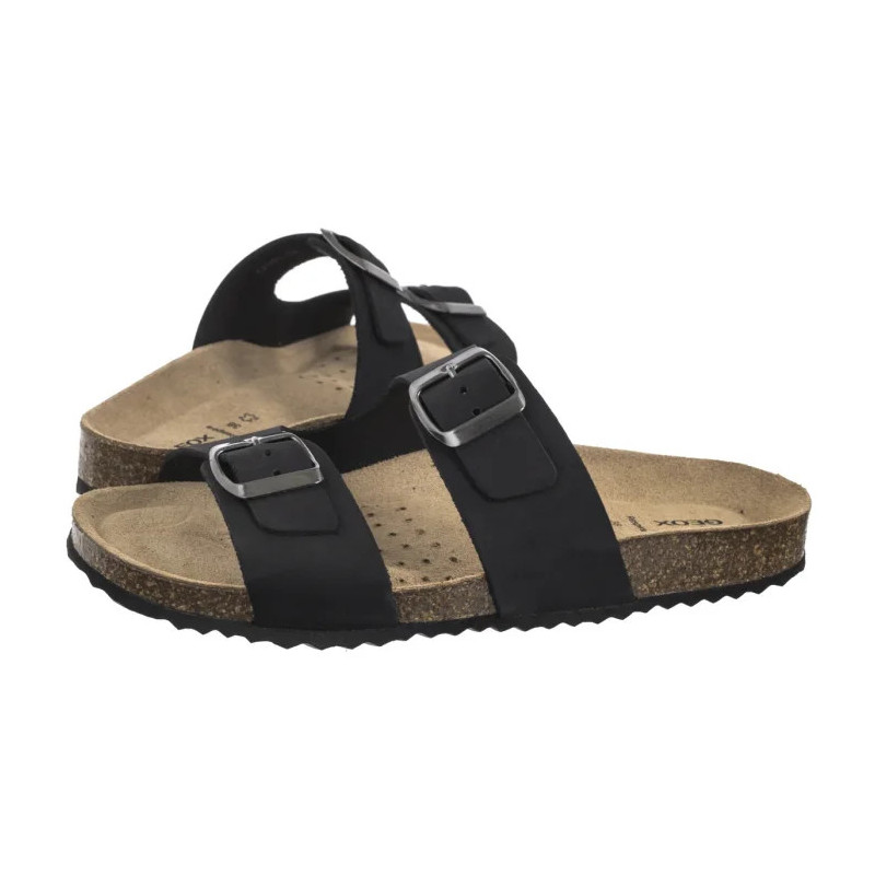 Geox D Brionia L Black D35LSL 00032 C9999 (GE175-b) Naiste kingad/klappide klapid