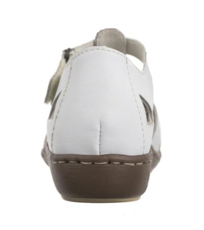 Rieker Białe 45869-81 White Combination (RI165-b) sandaalid