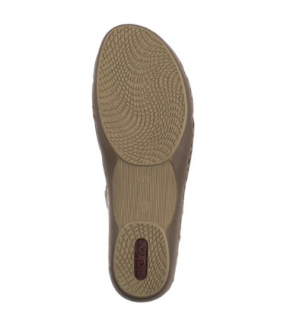 Rieker Białe 45869-81 White Combination (RI165-b) sandaalid