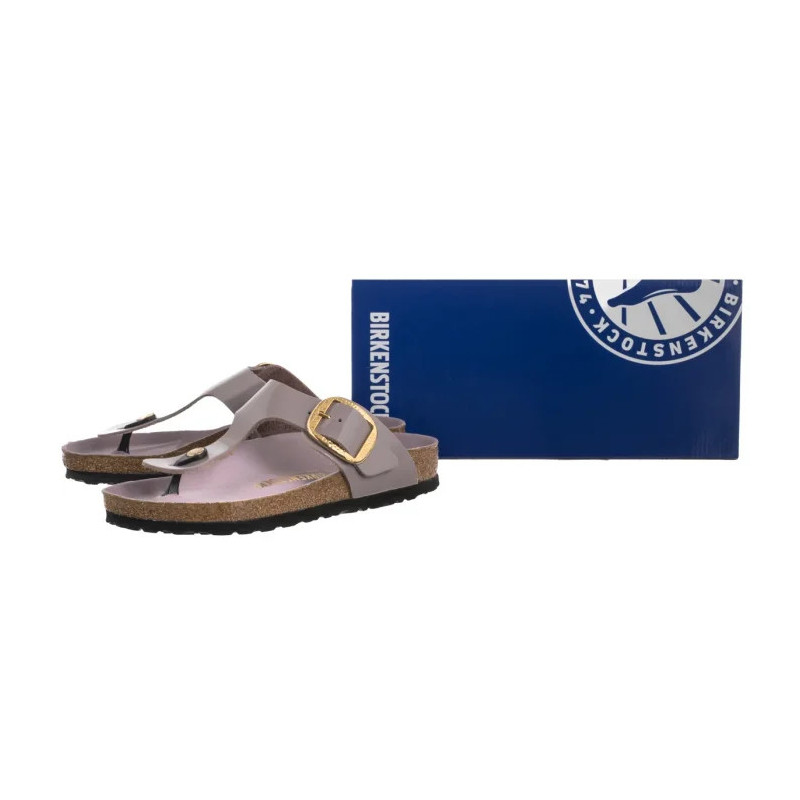 Birkenstock Gizeh Big Buckle High-Shine Faded Purple 1029804 (BK253-c) kingad