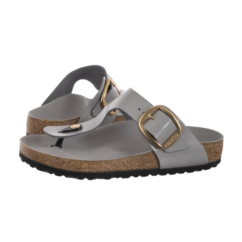 Birkenstock Gizeh Big Buckle High-Shine Stone Coin 1029430 (BK253-d) kingad