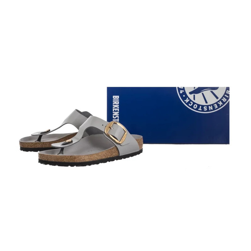 Birkenstock Gizeh Big Buckle High-Shine Stone Coin 1029430 (BK253-d) kingad
