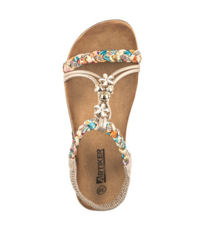 Artiker Złote 54C1323 (AR120-a) sandaalid