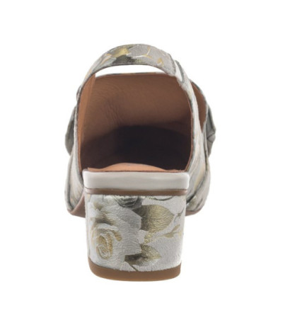 Maciejka Zielone w Kwiaty N6539-38/00-1 (MA1206-b) kingad