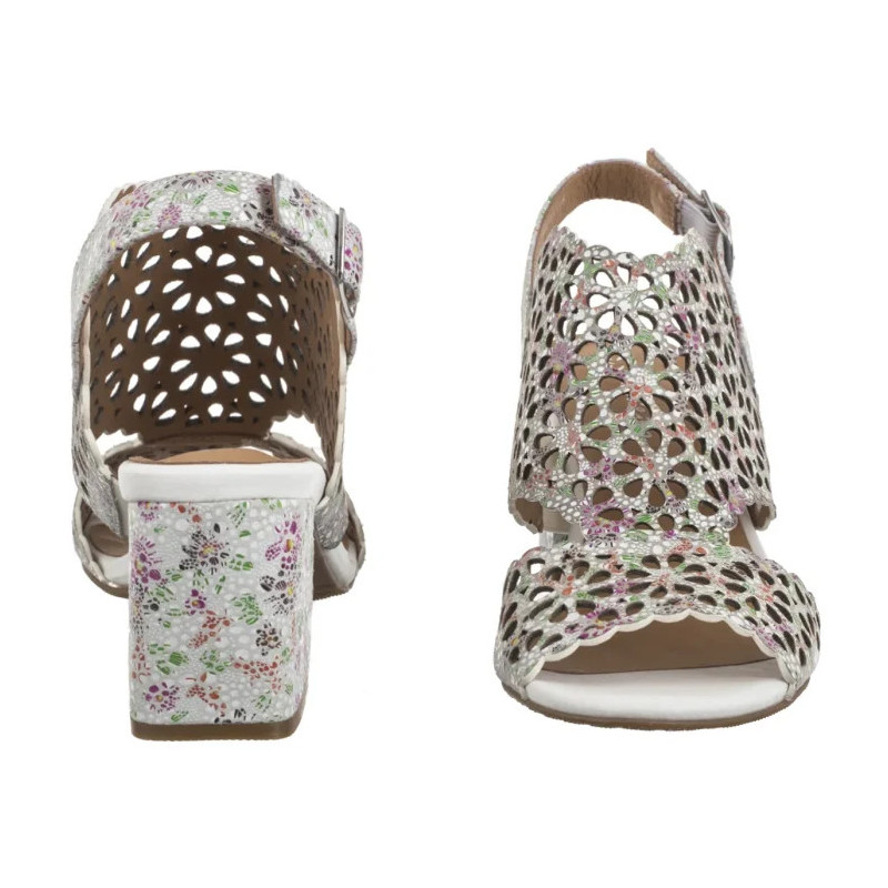 Maciejka Białe+Kwiaty N6518-11/00-1 (MA1207-c) kingad