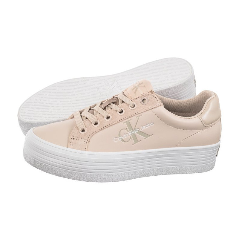 Calvin Klein Bold Vulc Flatf Low Mix Ml Mtr Whisper Pink/White YW0YW01492 0JV (CK504-a) kingad