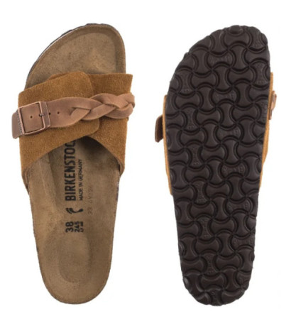 Birkenstock Oita Braided Mink 1026742 (BK264-d) Naiste kingad/klappide klapid