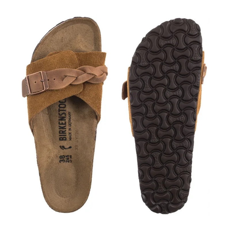 Birkenstock Oita Braided Mink 1026742 (BK264-d) Naiste kingad/klappide klapid