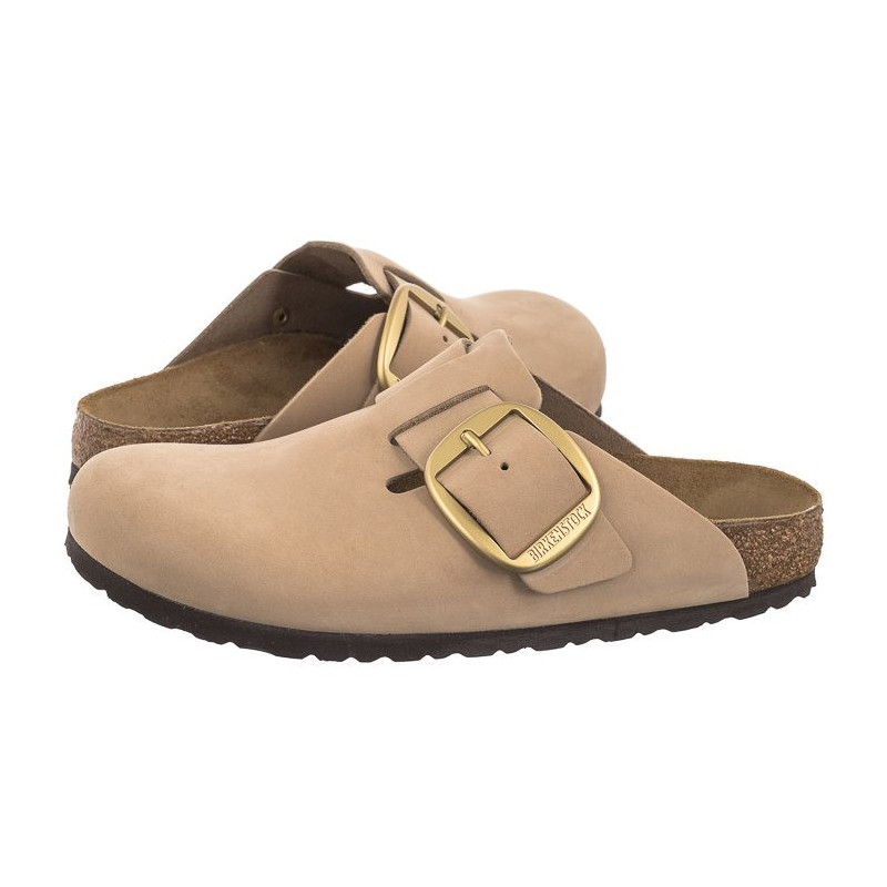 Birkenstock Boston Big Buckle Sandcastle 1028052 (BK267-a) Naiste kingad/klappide klapid