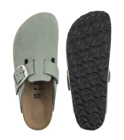 Birkenstock Boston Big Buckle Pure Sage 1029303 (BK267-d) Naiste kingad/klappide klapid