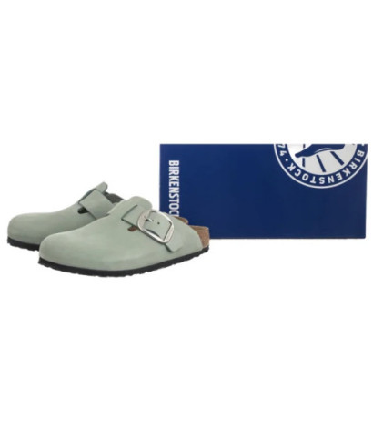 Birkenstock Boston Big Buckle Pure Sage 1029303 (BK267-d) Naiste kingad/klappide klapid