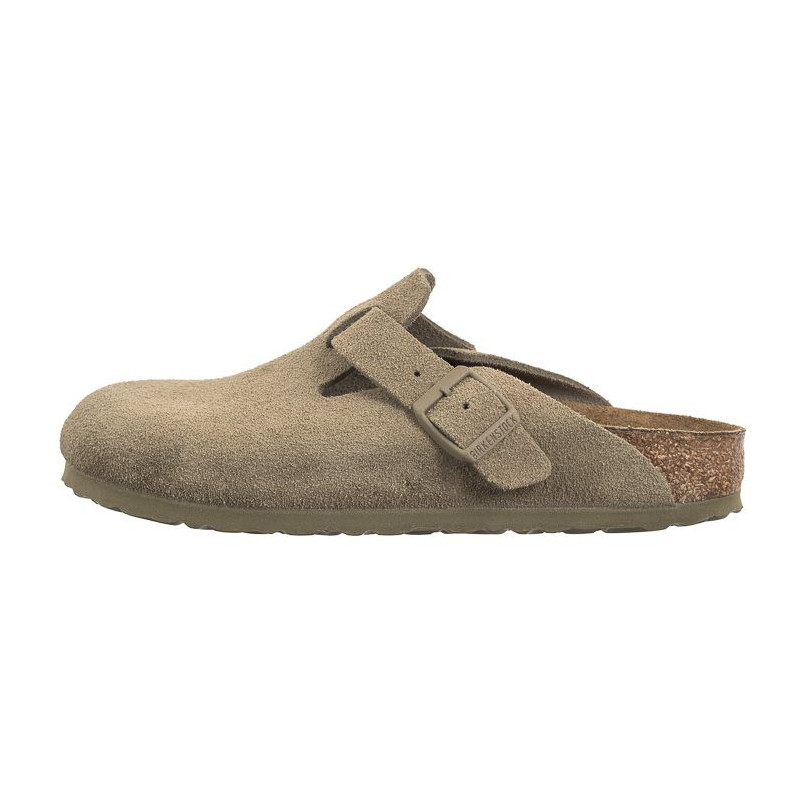 Birkenstock Boston BS Faded Khaki 1025844 (BK275-a) Naiste kingad/klappide klapid