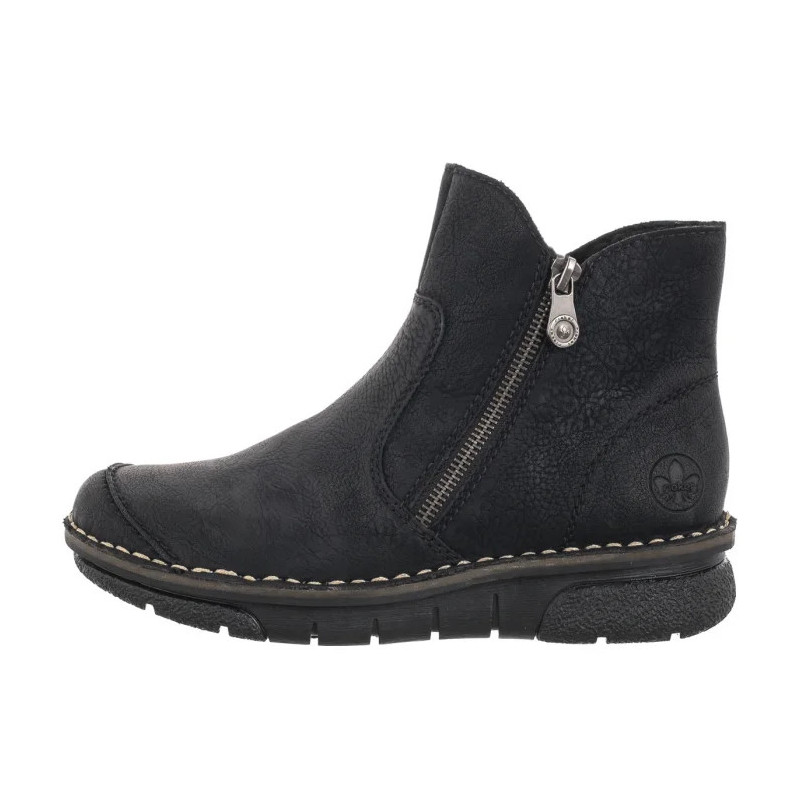 Rieker Czarne 73357-00 Black (RI204-a) kingad