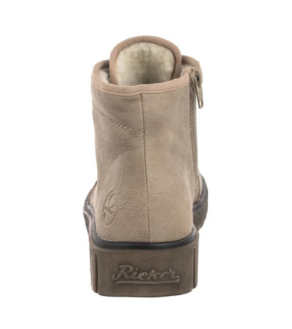 Rieker Beżowe Y3407-60 Beige (RI205-a) kingad